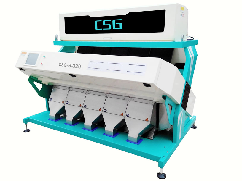 Selezionatrice ottica colore per materiale granulare