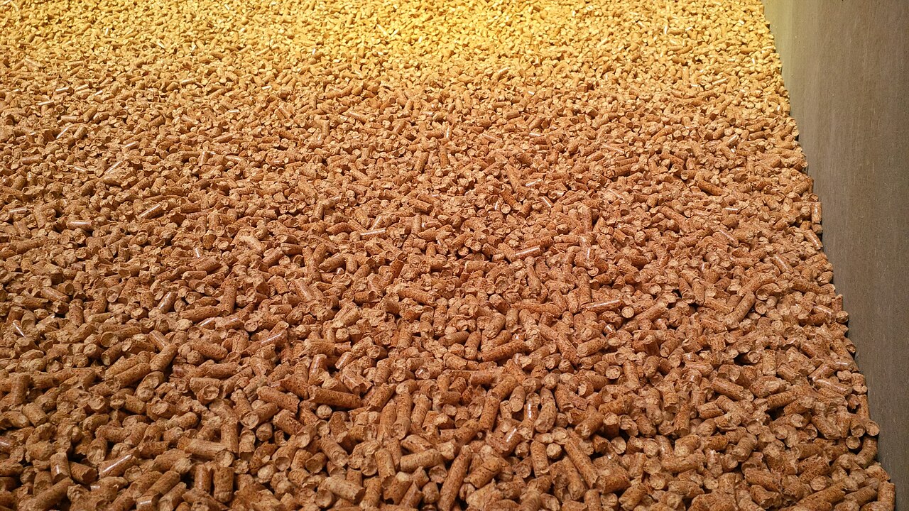 Pellet di legno come combustibile da biomassa per l'essiccazione